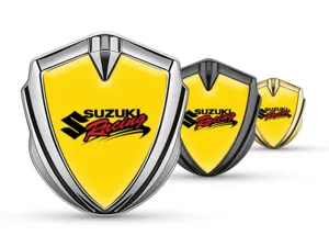Suzuki Haut Gamme Voiture Logo Badges Max Design Acier Inox